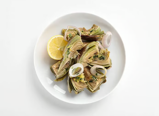 Steamed Artichokes with Lime