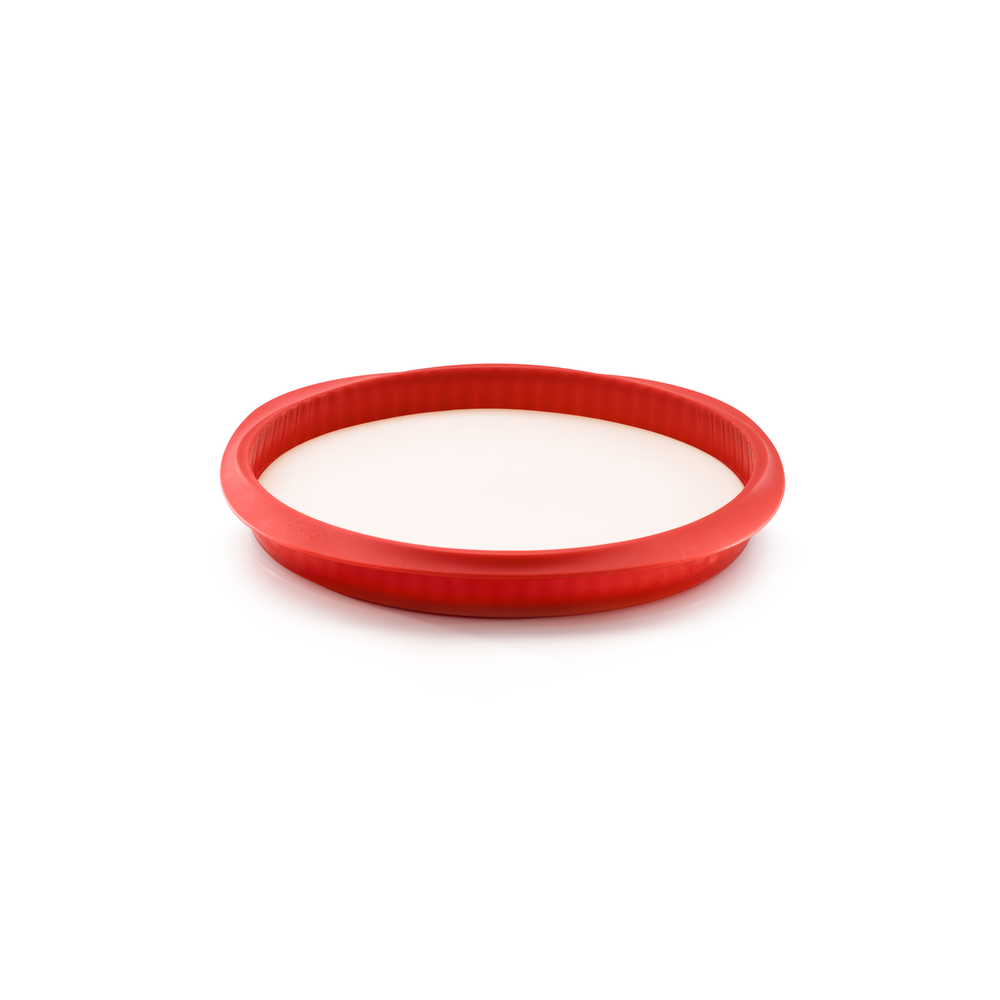 Quiche Pan, 28 cm with Ceramic Plate