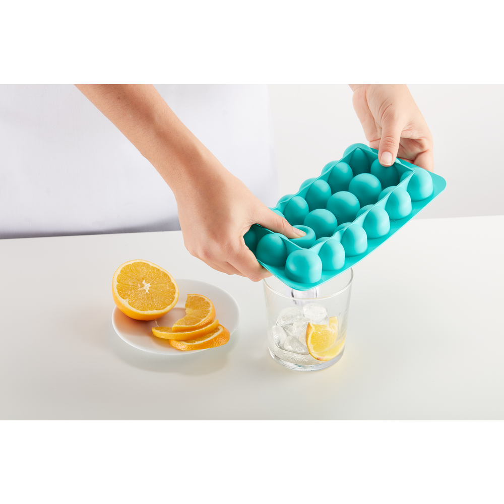 Round Ice Cube Tray, with Lid