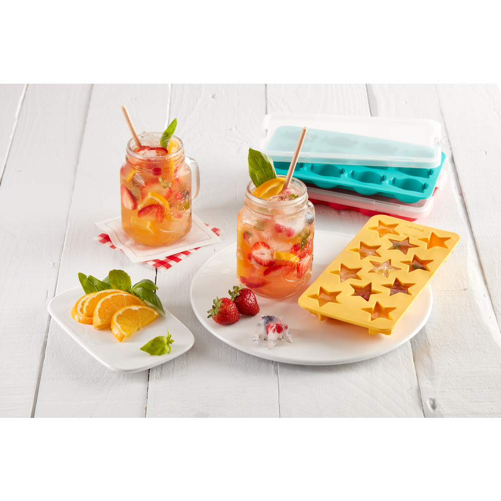 Star Ice Cube Tray, with Lid