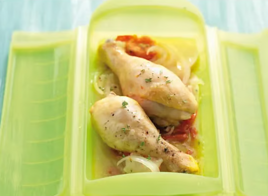 Steamed Chicken Drumsticks with Potatoes