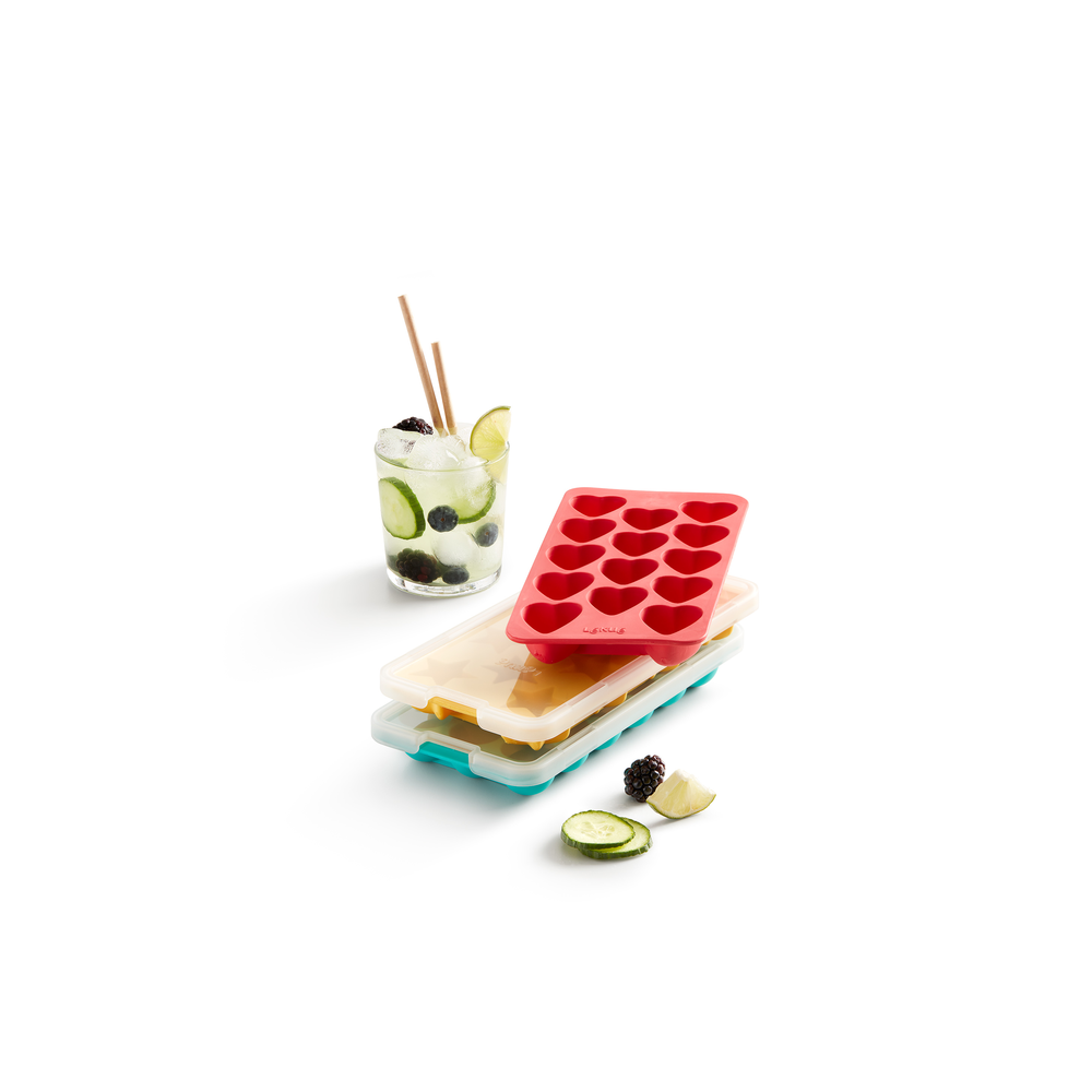 Heart Ice Cube Tray, with Lid