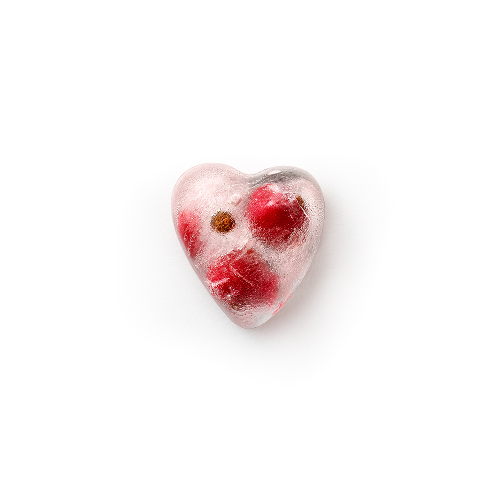 Heart Ice Cube Tray, with Lid