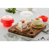 Microwave Egg Cup, Cylinder, Red