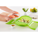 Microwave Steam Cooker with Tray, 1-2 p, Green