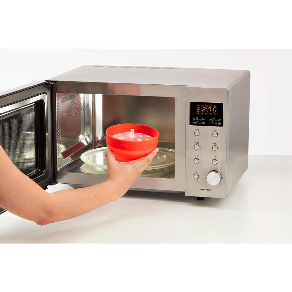 Mini Microwave Popcorn Maker, Set of 2