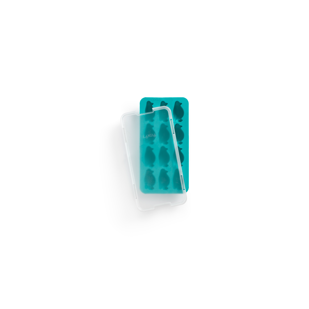 Penguin Ice Cube Tray, with Lid