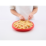 Quiche Pan, 28 cm with Ceramic Plate