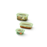 Reusable Silicone Boxes, Set of 3