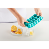 Round Ice Cube Tray, with Lid