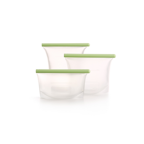 Reusable silicone Bags, Set of 3
