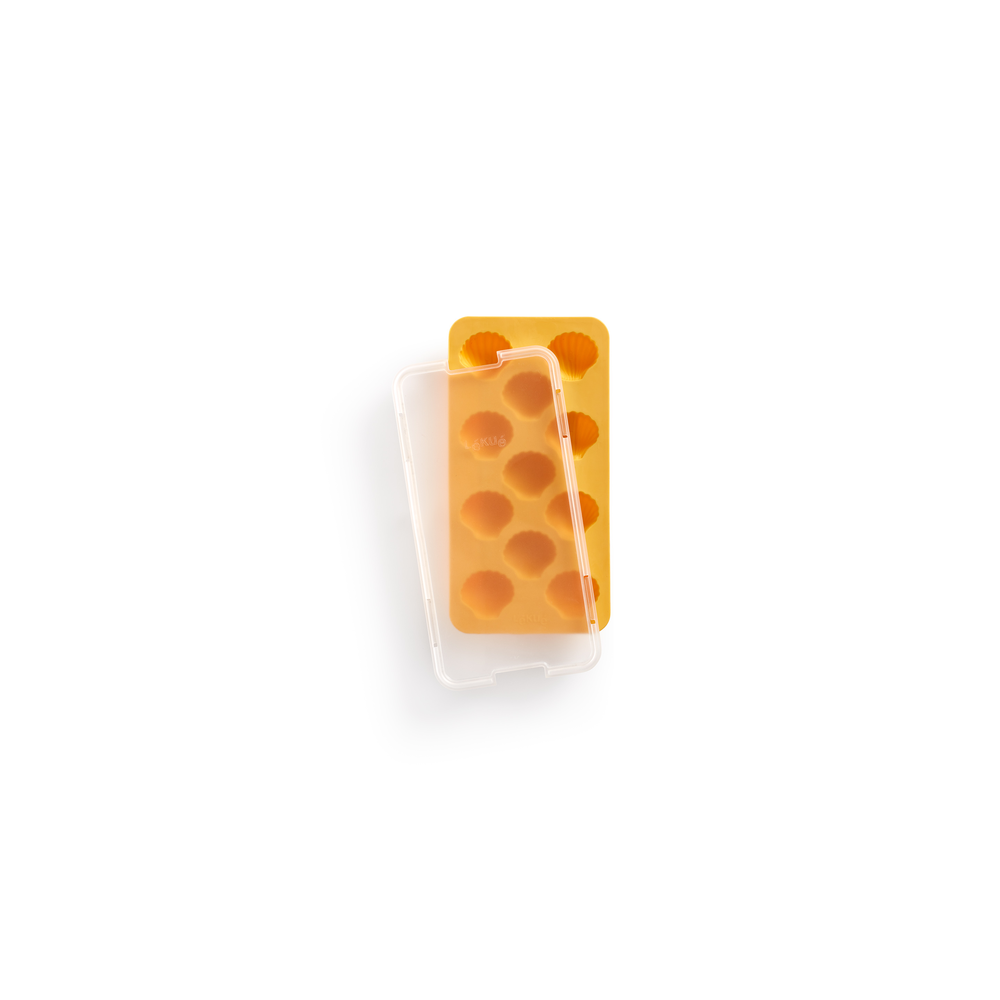 Shell Ice Cube Tray, with Lid