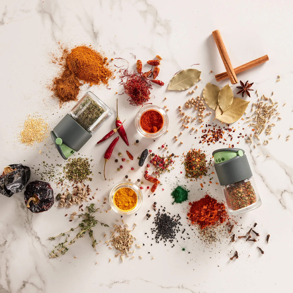 Spice Shakers, Set of 4