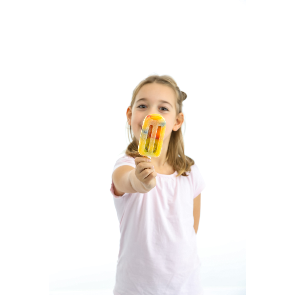 Stackable Big Ice Lolly Moulds, Set of 4