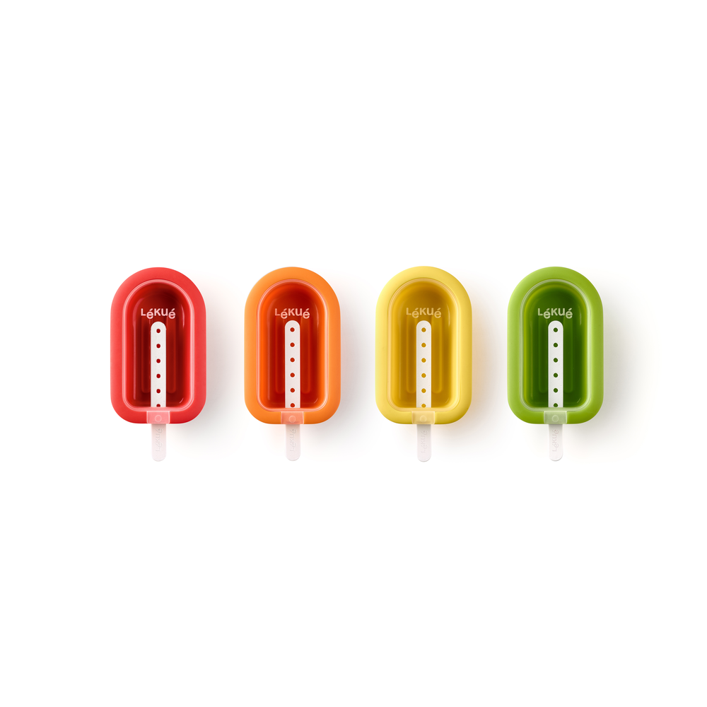 Stackable Ice Lolly Moulds, Set of 4