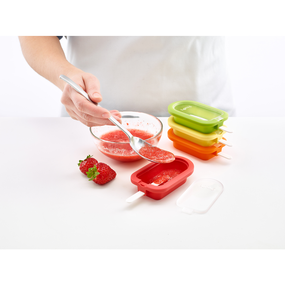 Stackable Ice Lolly Moulds, Set of 4