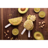 Tropical Fruits Ice Cream Molds, Set of 4